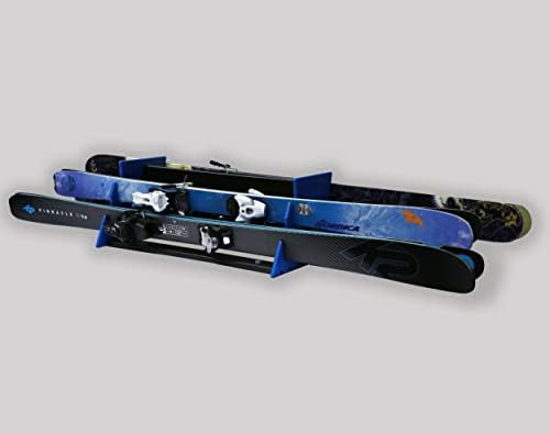 Trapski Quad סקי נייד ומדף סנובורד כיתה ימית HDPE פלסטיק | UV מוגן | רצועת פרימיום כללה | אחריות לשלוש שנים |